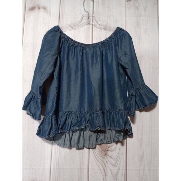 Sanctuary Shirt Ladies Small Chambray Light Weight - Picture 1 of 8